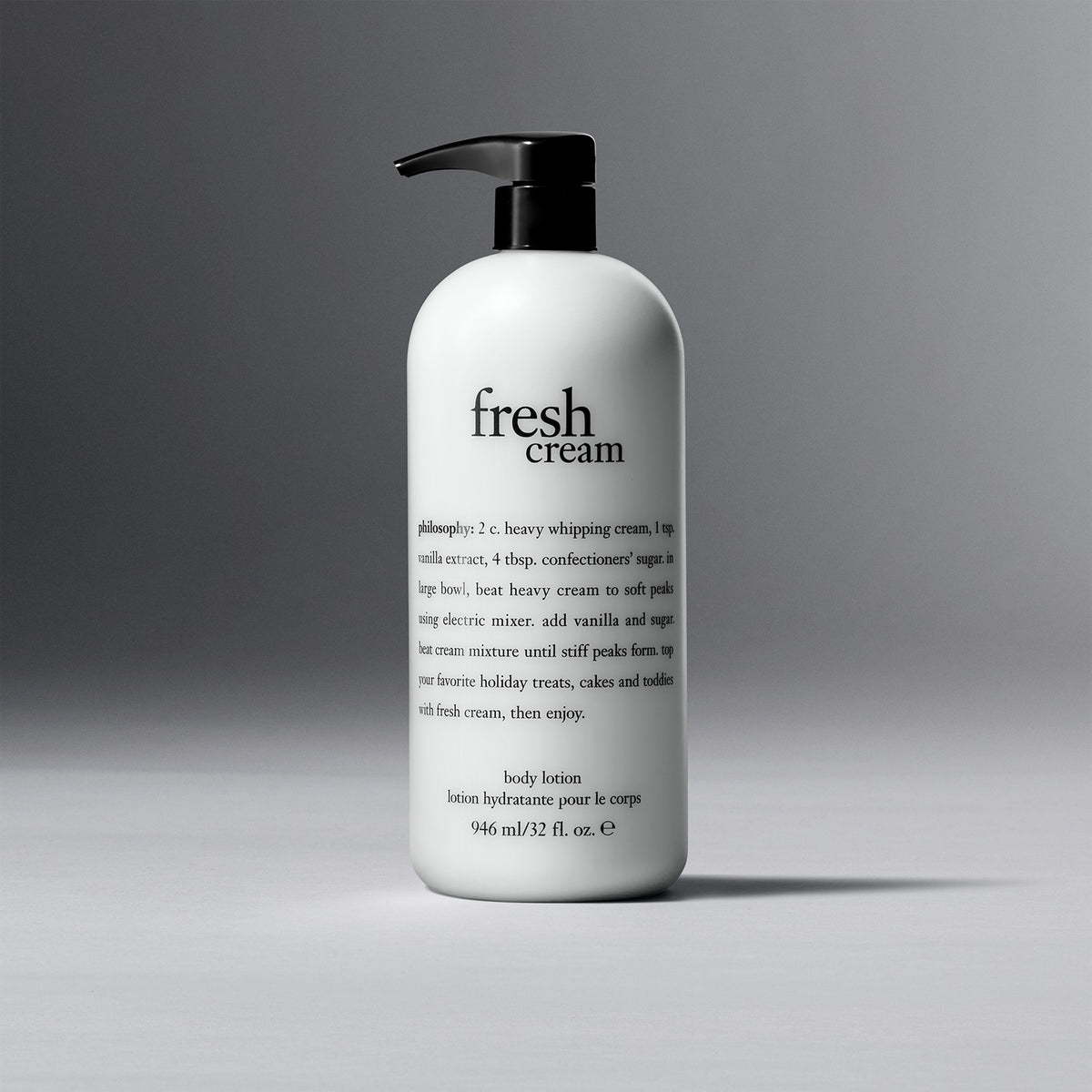 fresh cream body lotion