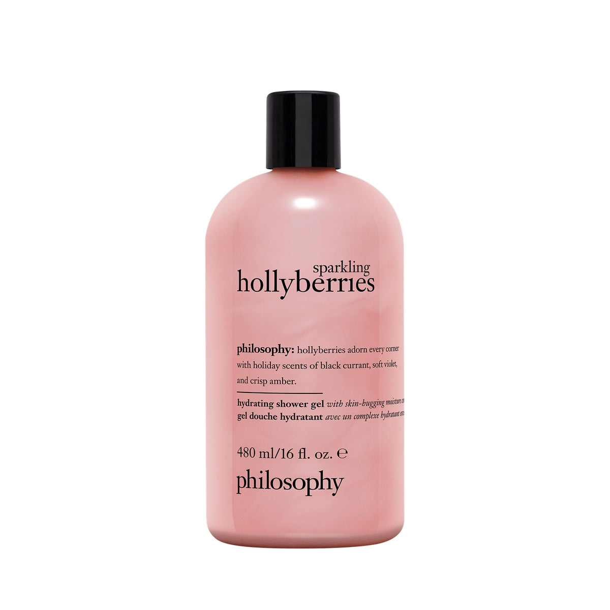 sparkling hollyberries hydrating shower gel