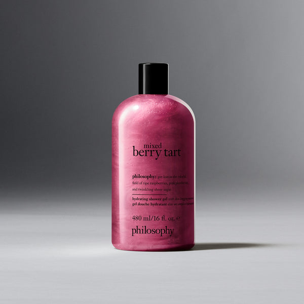 mixed berry tart hydrating shower gel